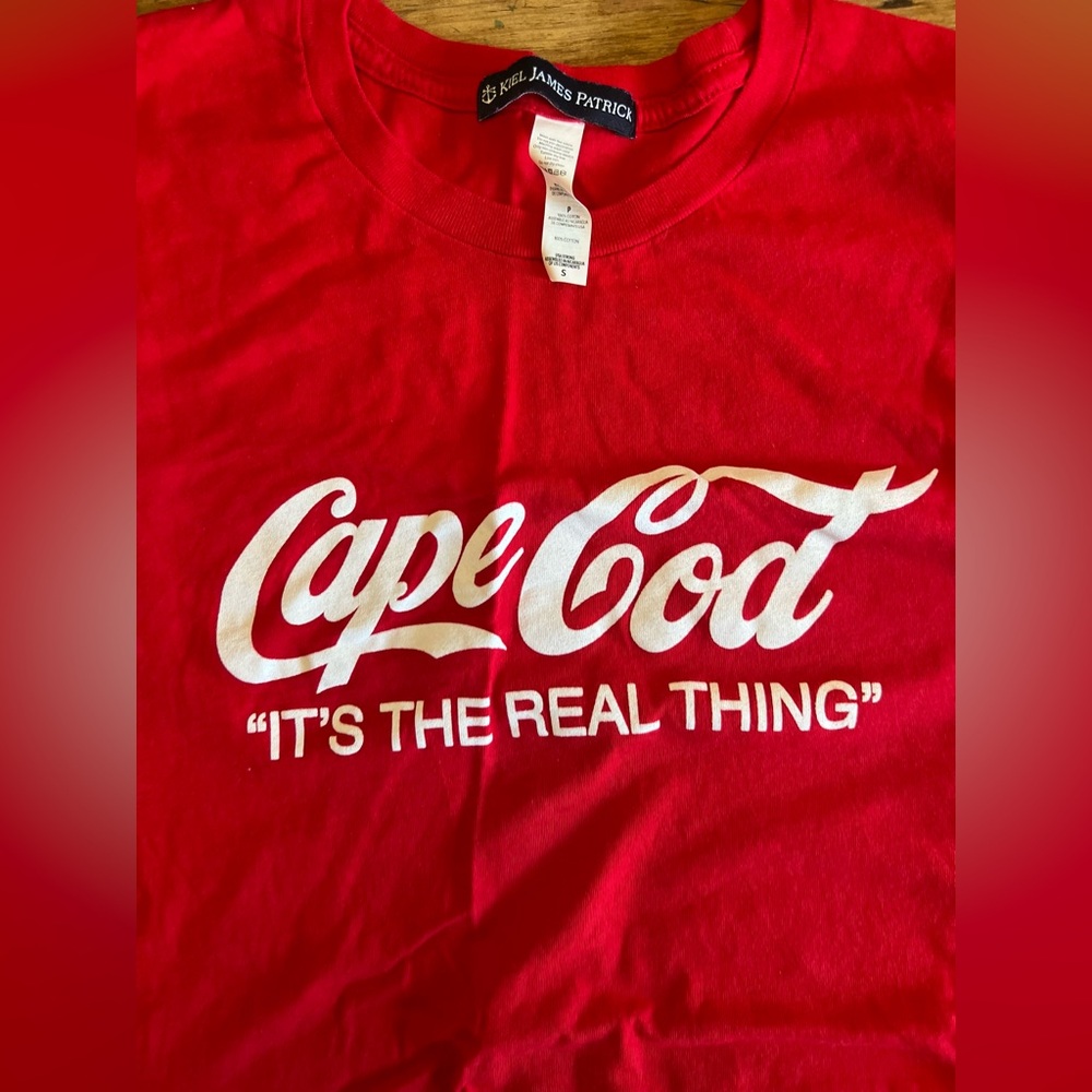 Kiel James Patrick Cape Cod “Coca Cola” shirt